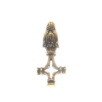 Bronzeanhnger Islndisches Wolfskreuz klein