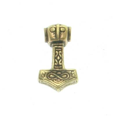 Bronze Pendant Thors Hammer small