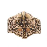 Bronze Ring Viking Helmet