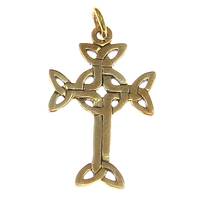 Bronzeanhnger keltisches Kreuz