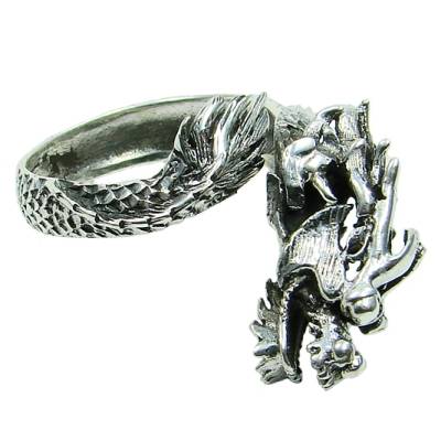 Silver Ring Dragon