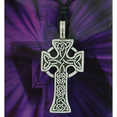Pewter Pendant celtic cross
