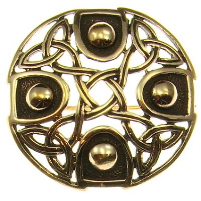 Bronze-Brosche keltisch