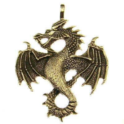 Bronze Pendant dragon