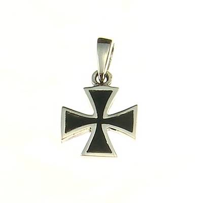 Silver Pendant Iron Cross