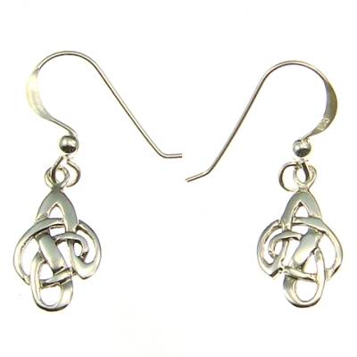 Celtic Silver Ear Hook (1 Pair)