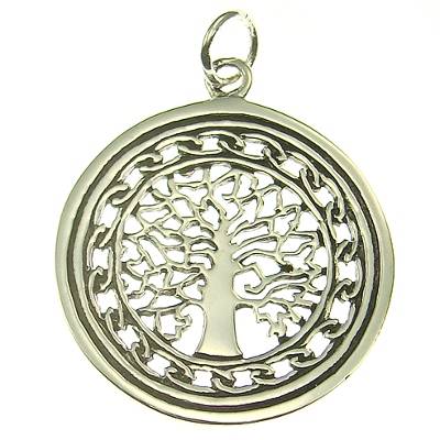 Silver pendant Tree of Life