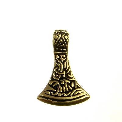 Bronze Pendant Viking Axe