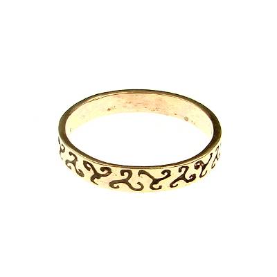 Celtic small bronze ring
