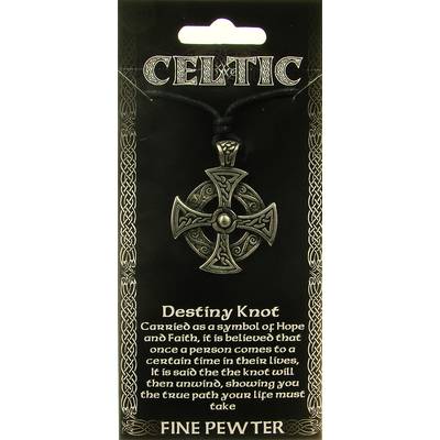 Zinnanhänger Celtic Cross