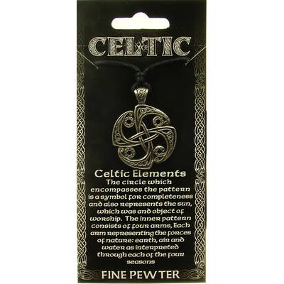 Zinnanhänger Celtic Elements