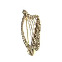 Bronze Brooch Harp