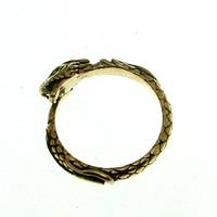 Bronze Ring Jörmungandr