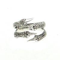 Silver Ring Dragon Claw