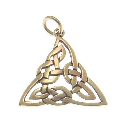 Bronzeanhänger Keltischer Knoten