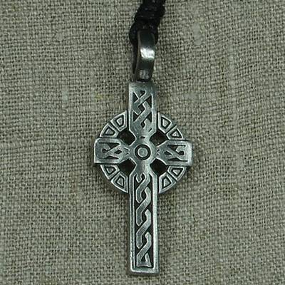 Zinnanhänger keltisches Kreuz -Auslaufmodell-