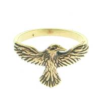 Bronze Ring Raven