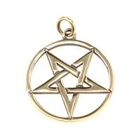 Bronzeanh�nger Pentagramm