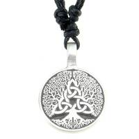 Pewter Pendant Living Tree Celtic Trinity