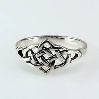 Silver Ring Knot