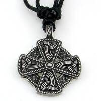 Pewter pendant Celtic Cross