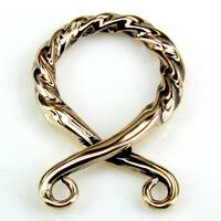 Bronze Pendant Icelandic Trollcross