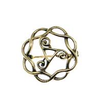 Bronze Brosche Triskele