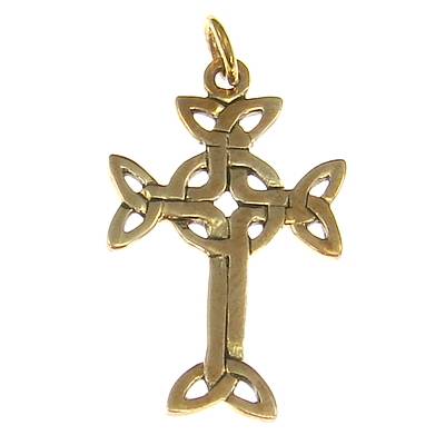 Bronzeanhänger keltisches Kreuz