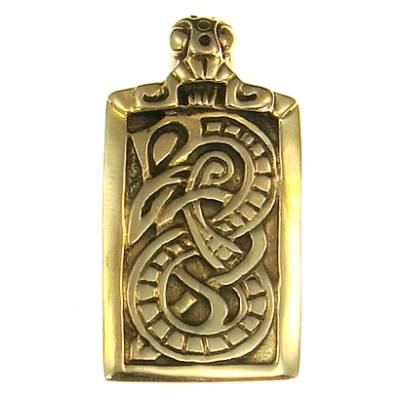 Bronzeanhänger Wikinger-Amulett