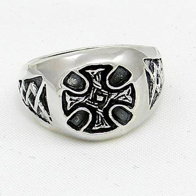 Silberring keltisches Kreuz -Auslaufmodell-