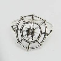 Spider Silver Ring