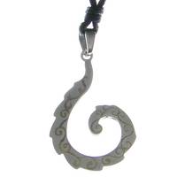 Stainless Steel Pendant Spiral